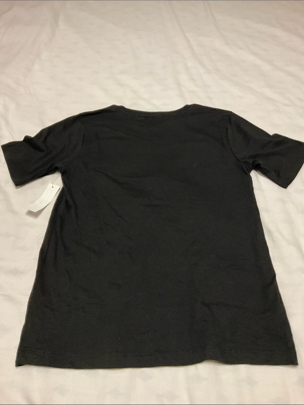 Boy’s Netflix Black Tee with Red and Orange Stranger Things Logo Size L 10/12 - Picture 5 of 5